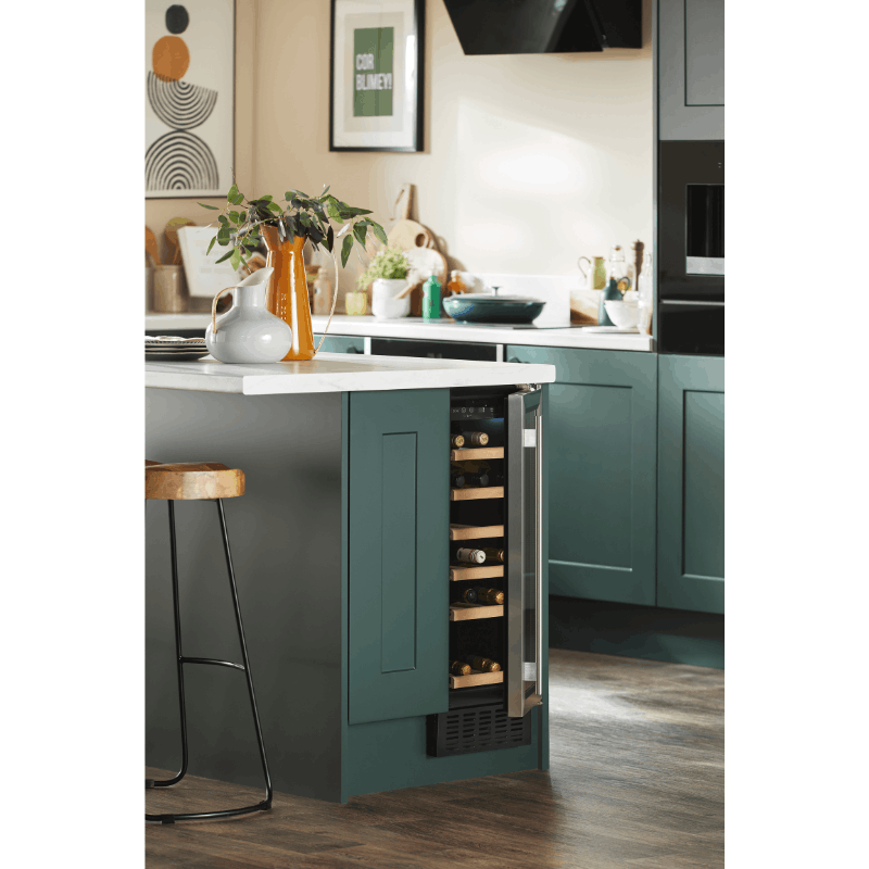 CDA Wine Cooler - 19 bottles - single zone - CFWC304SS