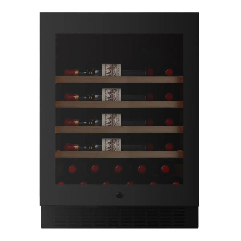 Pevino Majestic SB Freestanding Wine Cooler 35 Bottles 1 Zone Black Glass front PM45S-HHB-1