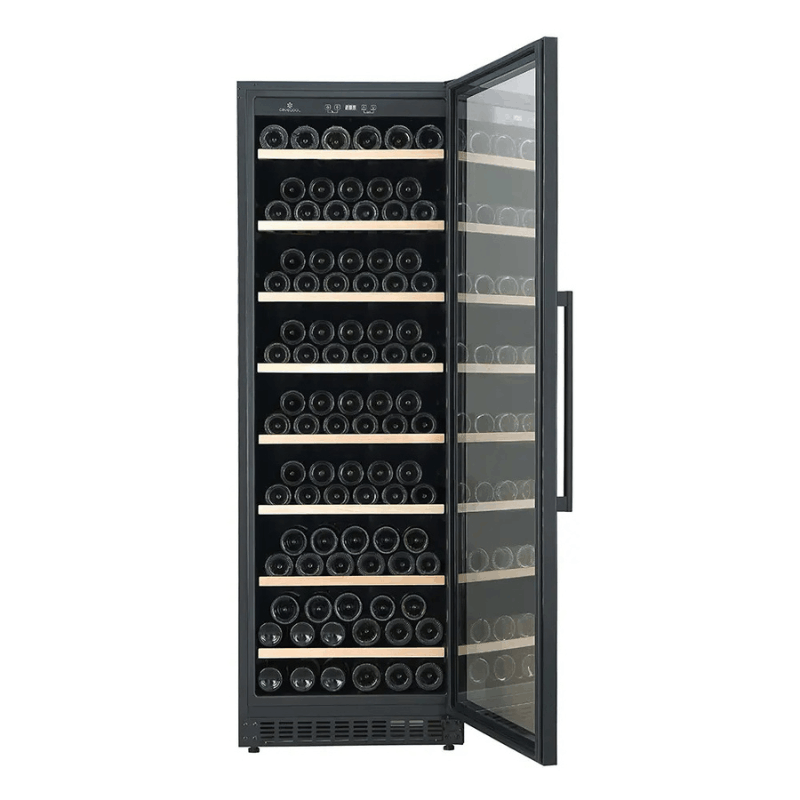 Cavecool Affection Onyx Wine Cooler - Essential Edition - 171 bottles - Single zone - Black - SKU: CC428SB-SE-1