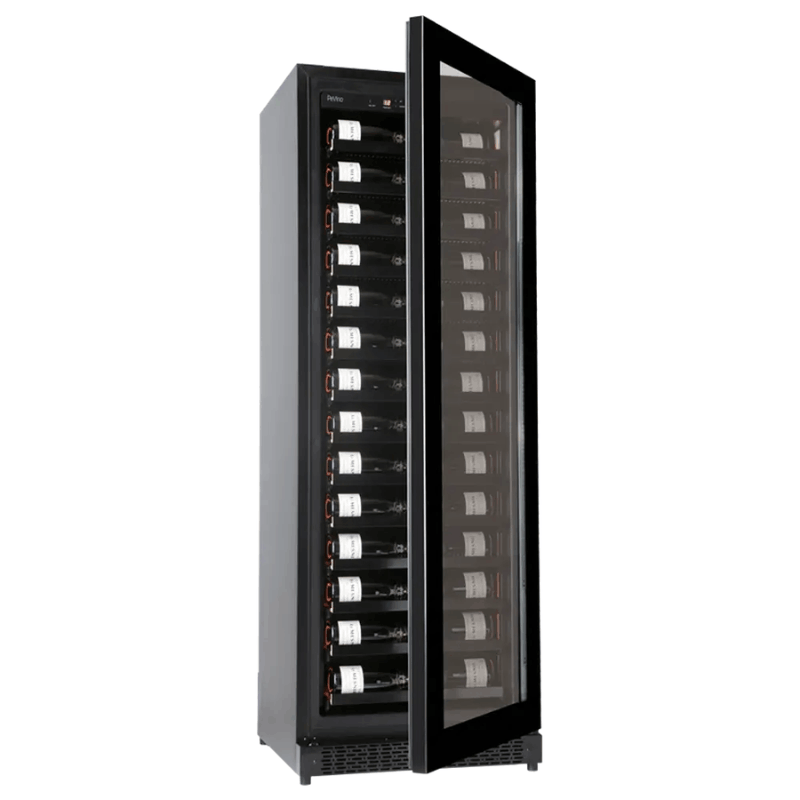 Pevino Imperial Eco 96 bottles, 1 zone, black PBI100aS-EE-HHB