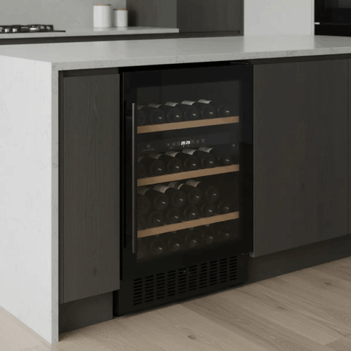 Affection Jargon Wine Cooler - Essential Edition - 46 bottles - 2 zones - Black - SKU: CC145DB-SE