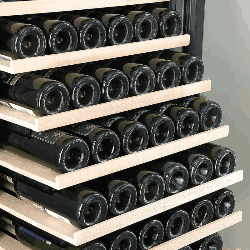 Cavecool Affection Onyx Wine Cooler - 171 bottles - Single zone - Black - SKU:  CC428SB-1