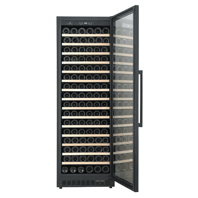 Cavecool Affection Onyx Wine Cooler - 171 bottles - Single zone - Black - SKU:  CC428SB-1