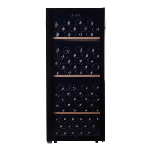 Cavecool Chill Sapphire Wine Cooler - 122 bottles - Single zone - Black - SKU: CC102SB-1