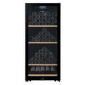 Cavecool Chill Sapphire Wine Cooler - Special Edition - 122 bottles - Single zone - Black - SKU: CC102SB-1-SE