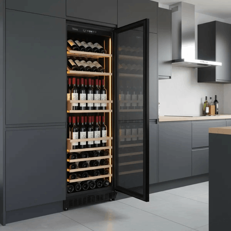 Pevino Noble Wine Cooler - 93 bottles - Multizone - HoReCa SKU: PN328MB-HHB-Hor
