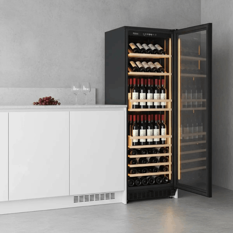 Pevino Noble Wine Cooler - 93 bottles - Multizone - HoReCa SKU: PN328MB-HHB-Hor