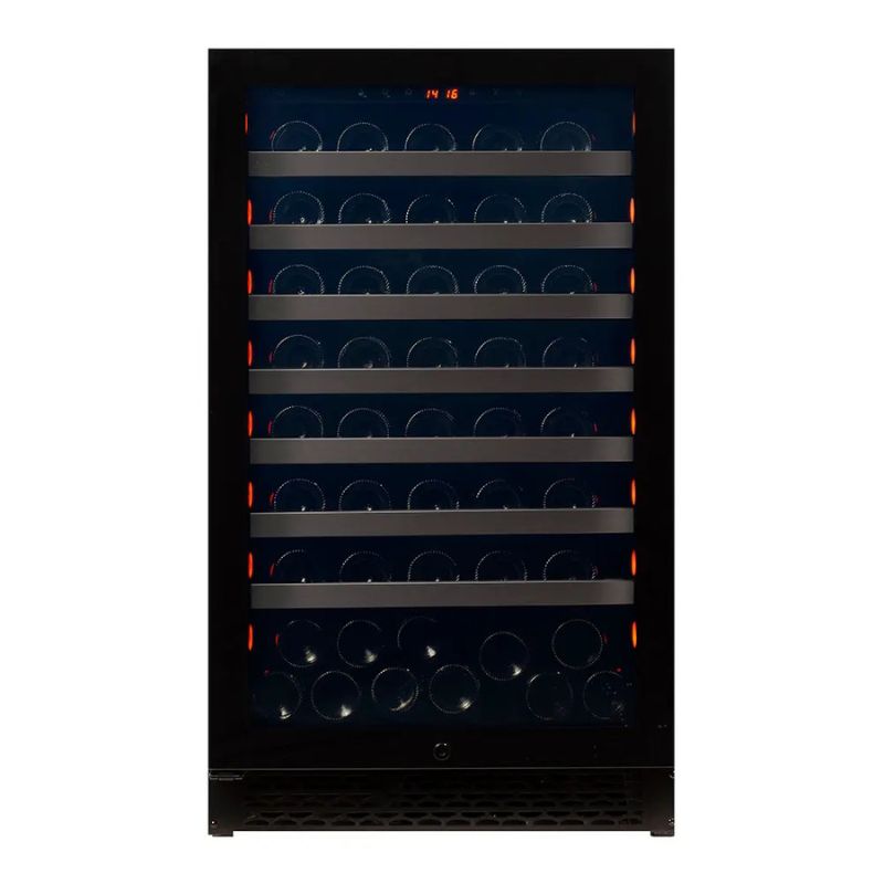 Pevino Majestic Wine Cooler 83 bottles - 1 zone - Black glass front PNG88S-HHB