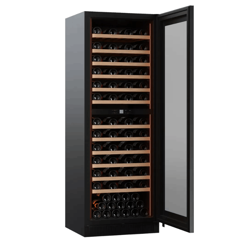 Pevino Noble Wine Cooler - 123 bottles - 2 zones - SKU:  PN166D-HHB-1