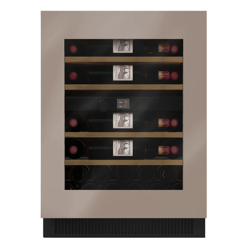 Pevino Majestic Wine Cooler - 35 bottles - 2 zones - Kitchen door - SKU: PM45DK