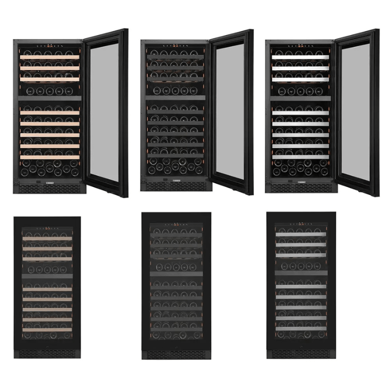 Pevino Majestic Wine Cooler -  104 bottles - 2 zones -SKU:  PNG120D-HHB