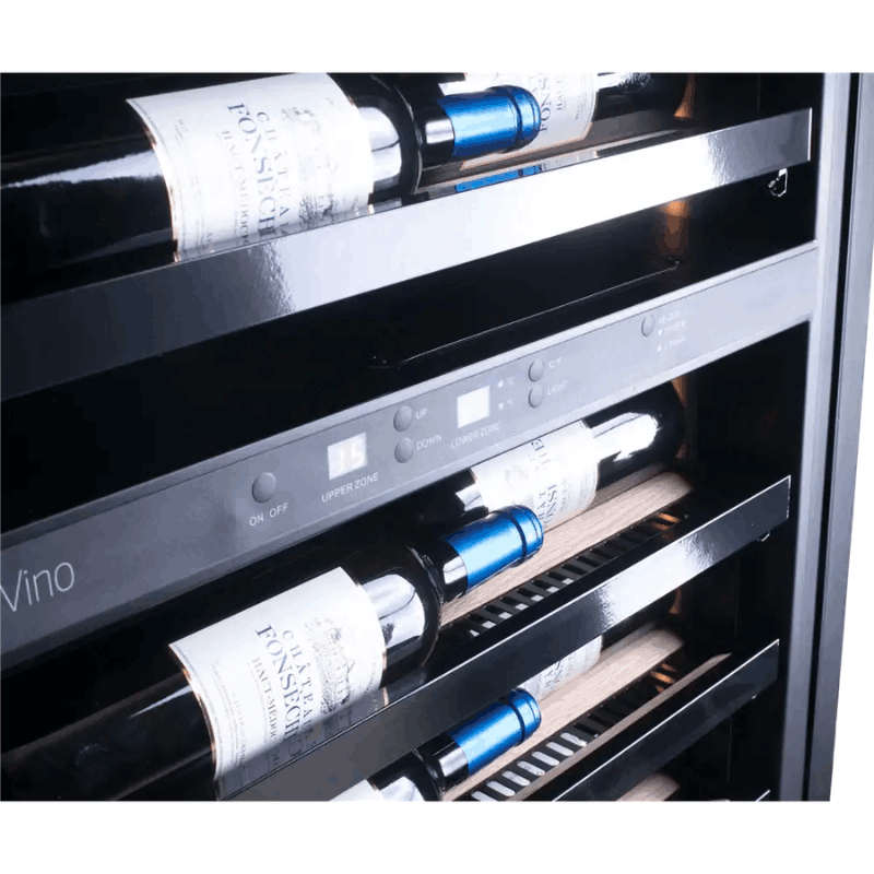 Pevino Imperial Eco Wine Cooler - 54 bottles - 2 zones - SKU: PBI58D-EE-HHB