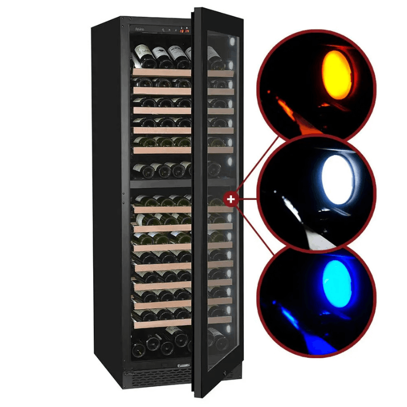 Pevino Majestic Wine Cooler -  150 bottles - 2 zones - SKU: PNG180D-HHB