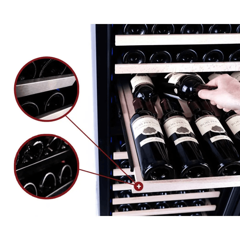 Pevino Majestic Wine Cooler -  150 bottles - 2 zones - SKU: PNG180D-HHB