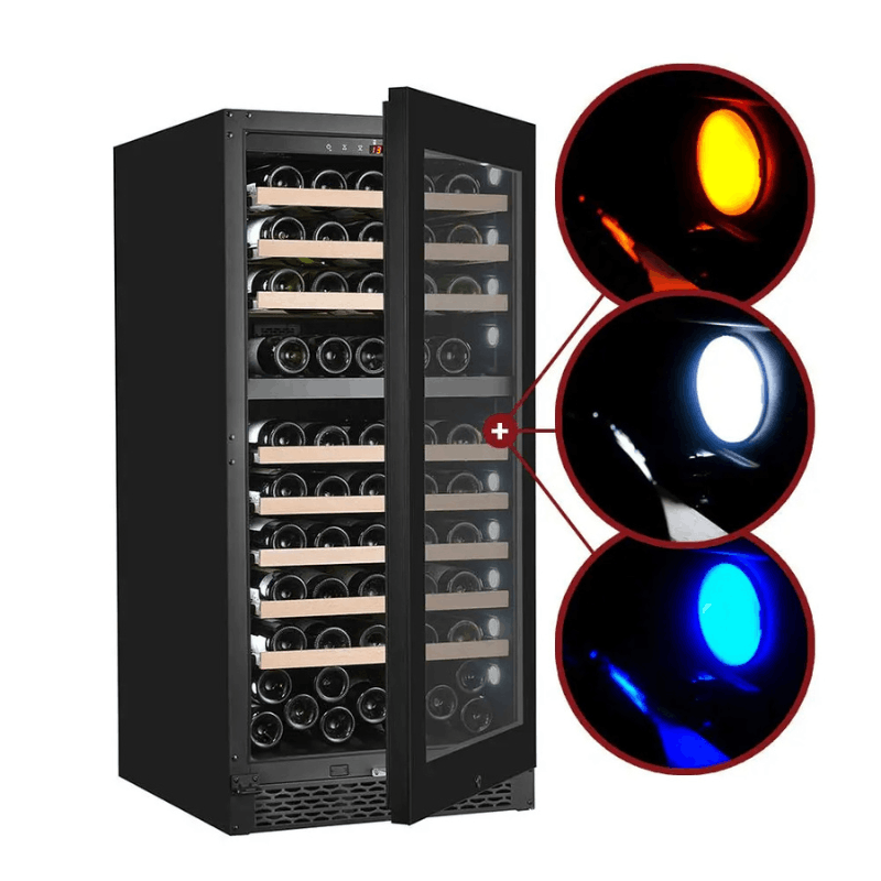 Pevino Majestic Wine Cooler -  104 bottles - 2 zones -SKU:  PNG120D-HHB