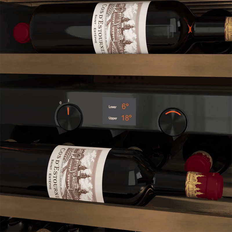 Pevino Majestic Wine Cooler - 35 bottles - 2 zones - Kitchen door - SKU: PM45DK
