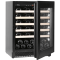 Pevino Majestic Wine Cooler - 46 bottles - 1 zone - kitchen door -SKU:  PNG46SK-HHB
