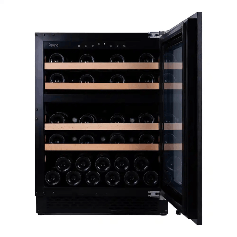 Pevino Majestic Wine Cooler - 39 bottles - 2 zone - kitchen door - SKU:  PNG46DK-HHB