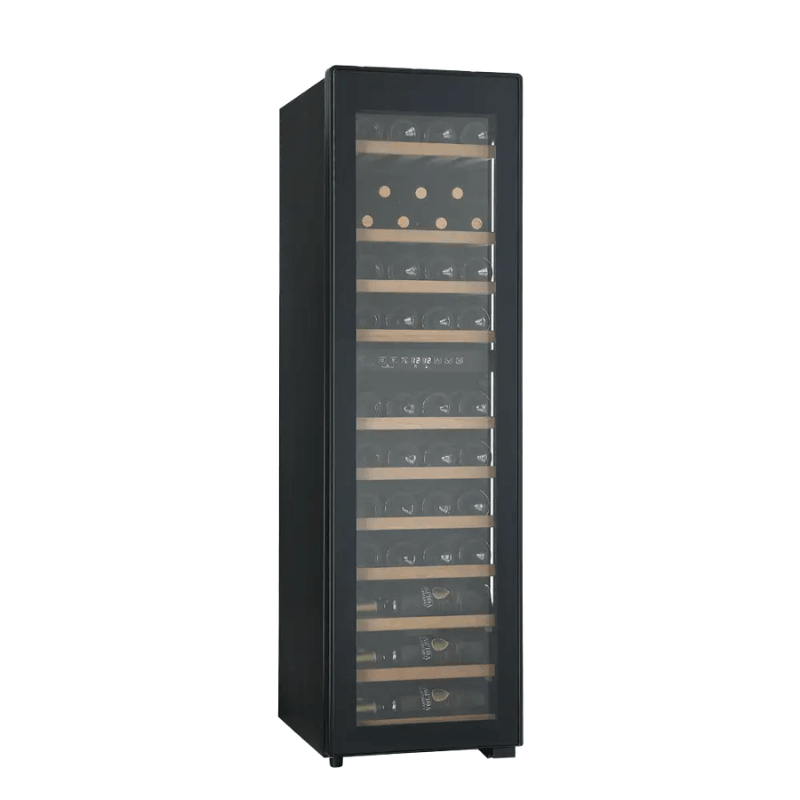 Cavecool Raw Quartz Wine Cooler - 44 bottles - Dual zone - Black - SKU: CC113DB