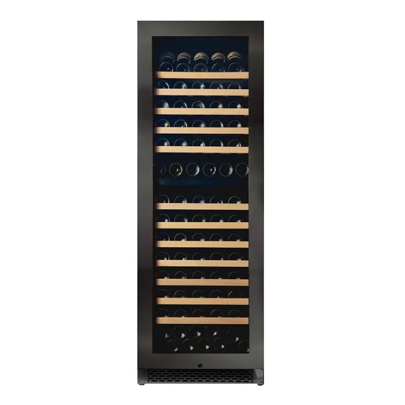 Pevino Majestic Wine Cooler - 150 bottles - 2 zones - Black steel front PNG180D-HHBS