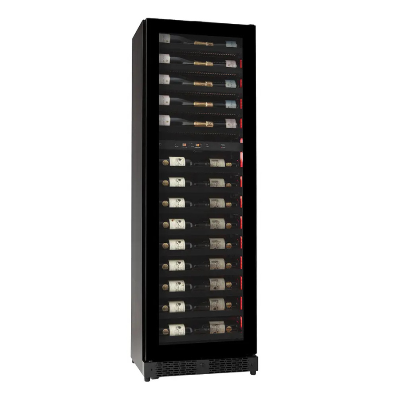 Pevino Imperial Wine Cooler - 54 bottles - 2 zones - Black PBI58D-HHB-1