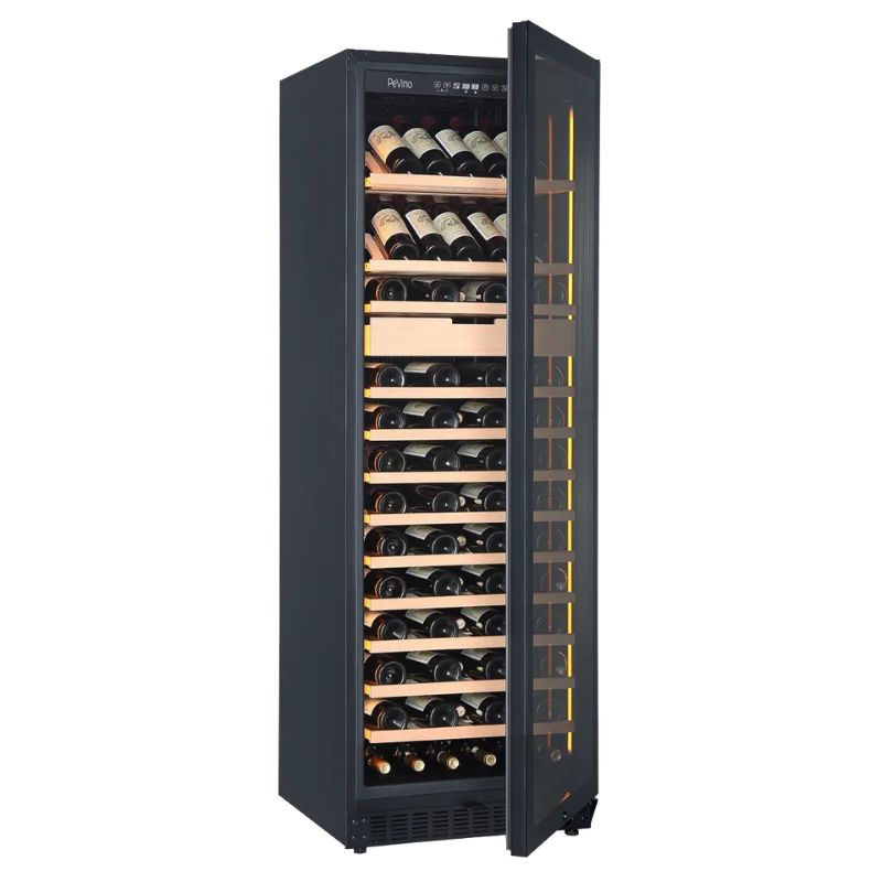 Pevino Noble Freestanding Wine Cooler 92 Bottles Multizone Zone Sommelière PN328MB-HHB-Som