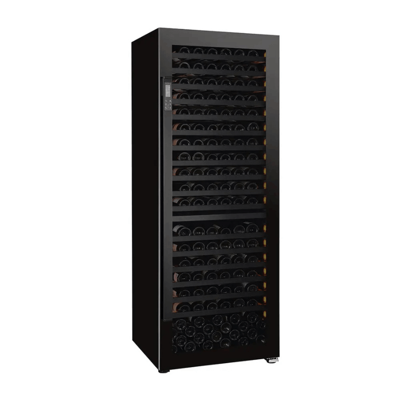 Pevino Imperial Wine Cooler - Giant 254 bottles - Dual zone - Black glass front - SKU: PG300D-B-2