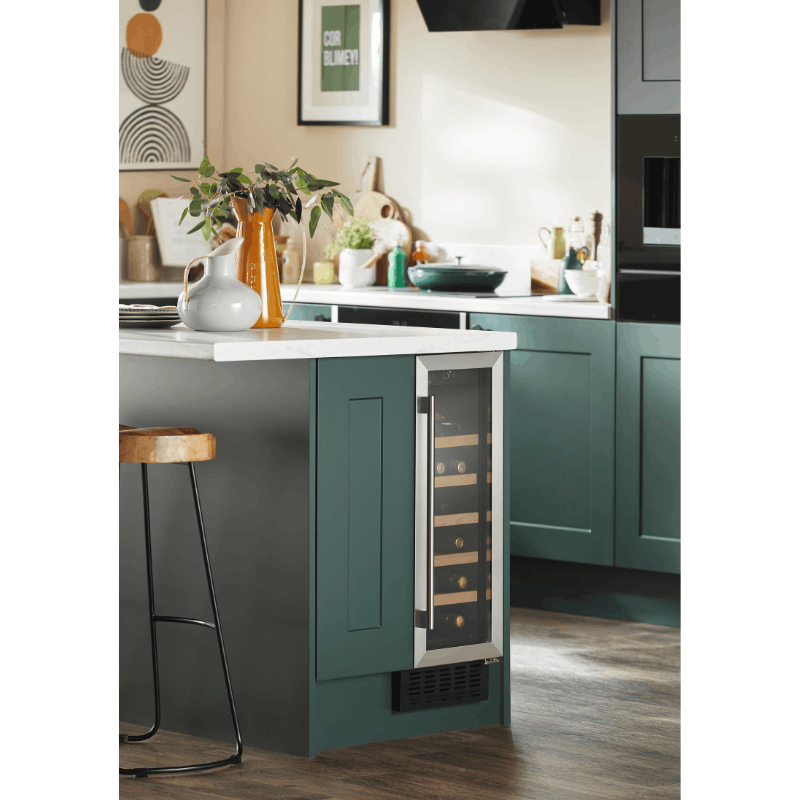 CDA Wine Cooler - 20 bottles - Single Zone - FWC304SS