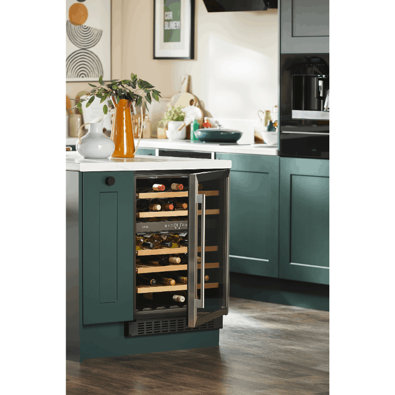 CDA Wine Cooler - 45 bottles - Dual Zone - FWC604SS