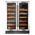 CDA Wine Cooler - 40 bottles - Dual Zone - FWC624SS