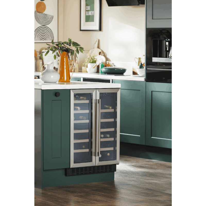 CDA Wine Cooler - 40 bottles - Dual Zone - FWC624SS