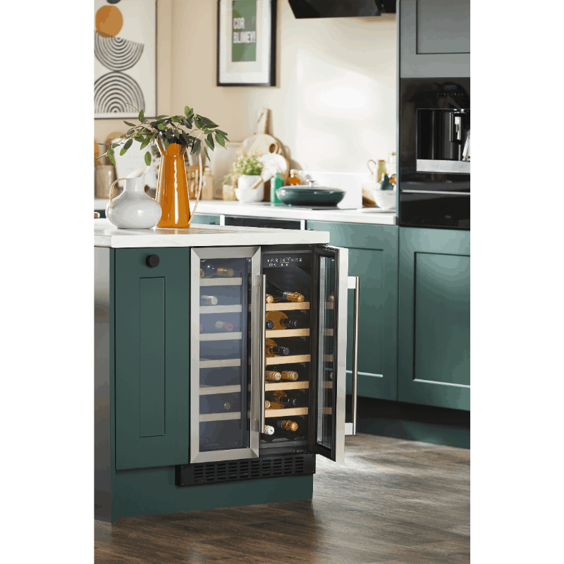 CDA Wine Cooler - 40 bottles - Dual Zone - FWC624SS